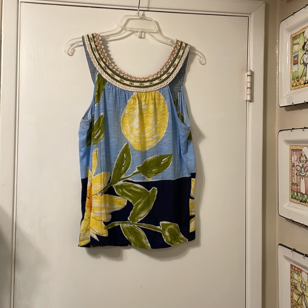 Anthropologie We Heart Vera Sleeveless Top - Picture 4 of 5